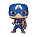 Miniatyrbild 2 av 2: Funko POP! Marvel Captain America 1419 multifärg