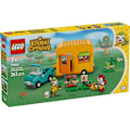 Miniatyrbild 1 av 8: LEGO® Animal Crossing™ Leif med husvagn och trädgårdsbutik 77054