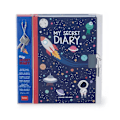 Miniatyrbild 3 av 3: My secret diary Space Dagbok multifärg