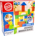 Heros Blocks Träklossar 50-pack multifärg