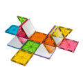 Miniatyrbild 5 av 11: Magna-Tiles Stardust 15 delar multifärg