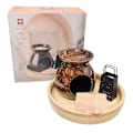 Miniatyrbillede 1 af 3: Aromaset Cosy Vanilla Aromabrännare Vax Rivjärn Presentset Brown Cosy Vanilla
