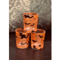Pikkukuva 4 / 4: Ljushållare Halloween 3-pack fladdermöss Orange