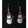 Miniatyrbillede 6 af 8: Ørering Julemand Snemand Spruce Ball julestrømpe Red Tomte