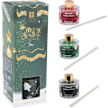 Miniatyrbillede 1 af 2: Doftpinnar Rumsdoft Röd Grön Svart 100 ml Green