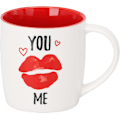 Pikkukuva 1 / 5: Mugg You and Me Vit/Röd White You and Me