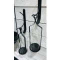 Miniatyrbillede 3 af 5: Væglanterne 2-pak smedejern 43cm væglamper sort stearinlys lante Black