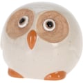 Miniatyrbilde 2 av 3: Uggla Porslin Vit Spräcklig Grön 9 cm Green