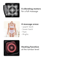 Pikkukuva 5 / 6: Massagedyna Back Massager Multicolor
