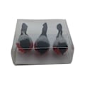 Miniatyrbillede 1 af 4: Domherre 3-pack 7 cm Grey