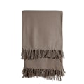 Miniatyrbilde 1 av 2: Pläd Greige Chenille 140x170 cm Beige