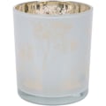 Pikkukuva 1 / 3: Ljuskopp Beige Vit Grå Glas 9x10 cm White