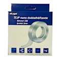 Miniatyrbillede 1 af 5: Nanotejp Dubbelhäftande 30 mm x 1,5 m Transparent