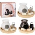 Pikkukuva 2 / 3: Aromaset Moss Amber Aromabrännare Vax Rivjärn Presentset White Moss Amber