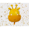 Miniatyrbillede 2 af 2: Ballong Giraff Folie 54 cm Orange