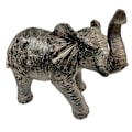 Miniatyrbilde 1 av 3: Elefant Brun 25 cm Snabel upp Brown Snabel upp
