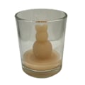 Miniatyrbilde 1 av 3: Ljus Påsk Kanin i Glaskopp Beige Beige