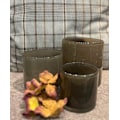 Pikkukuva 2 / 3: Ljushållare Brun Glas 10x10 cm Brown