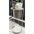 Pikkukuva 2 / 3: Bord Piedestal Beige Metall 57 cm Beige