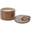 Miniatyrbilde 5 av 9: Ljus Beige Keramikburk med lock Beige
