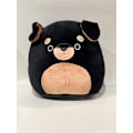 Miniatyrbillede 2 af 3: Hund Mjukis Kramis Supermjuk 20 cm Black