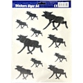 Miniatyrbilde 1 av 2: Stickers Älg A4 Black
