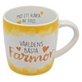 Miniatyrbilde 1 av 2: Mugg VÄRLDENS BÄSTA FARMOR Multicolor