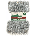 Miniatyrbilde 1 av 2: Glitter Girlang Silver Flamsäker 3 meter Silver