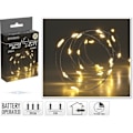Pikkukuva 1 / 2: LED-slinga Silvertråd 395 cm Timer Multicolor