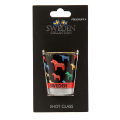 Miniatyrbillede 1 af 2: Shotglas Dalahäst Transparent