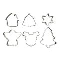 Pikkukuva 1 / 3: Pepparkaksformar 6 delar Silver