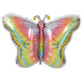 Miniatyrbilde 1 av 2: Ballong Fjäril Folie 72 cm Multicolor