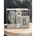 Miniatyrbilde 3 av 3: Aromaset Buddha Aromalampa Vax Doftolja Bamboo Presentset Beige Bamboo