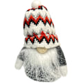 Miniatyrbild 1 av 2: Tomte Luva Svart/Grå zickzack 13 cm grå