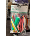 Pikkukuva 4 / 4: Ballong Figurballonger 20-pack Latex Multicolor