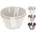 Miniatyrbilde 3 av 4: Skål Grå 3-pack Melamin Grey