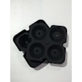 Miniatyrbilde 1 av 3: Iskub 4-fack Diamanter Svart Black