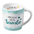 Miniatyrbillede 1 af 2: Krus VERDENS BEDSTE SAMBO Multicolor