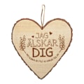 Pikkukuva 1 / 3: Hjärta Trä Jag Älskar Dig wooden heart Tree