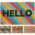 Pikkukuva 4 / 4: Dörrmatta Hello 59x39 cm Nature Hello