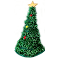 Miniatyrbillede 1 af 2: Tomteluva Gran Granluva Grön 50 cm Green one size