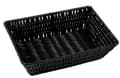 Brödkorg Korg svart flätad 19x26 cm Black