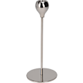 Miniatyrbild 1 av 3: Ljusstake Silver Metall 22 cm Silver