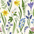 Miniatyrbilde 1 av 3: Kaffeservetter Landskapsblomma 25x25cm 20-pack Multicolor