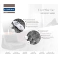 Miniatyrbillede 2 af 6: Elektrisk Fotvärmare FOOT WARMER Lanaform Grey