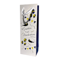 Miniatyrbillede 1 af 2: Gavepose Student Flaske 35x12 cm 2-pak Multicolor