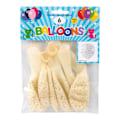 Pikkukuva 2 / 3: Ballong Stjärnor 6-pack 30 cm Latex White