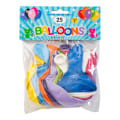 Miniatyrbillede 2 af 2: Ballong Mixade färger 25-pack 30 cm Latex Multicolor