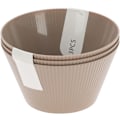 Miniatyrbilde 1 av 4: Skål Taupe 3-pack Melamin Taupe