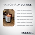 Miniatyrbild 3 av 3: Bonniee Doftljus Vit Mysk 200 gram multifärg
